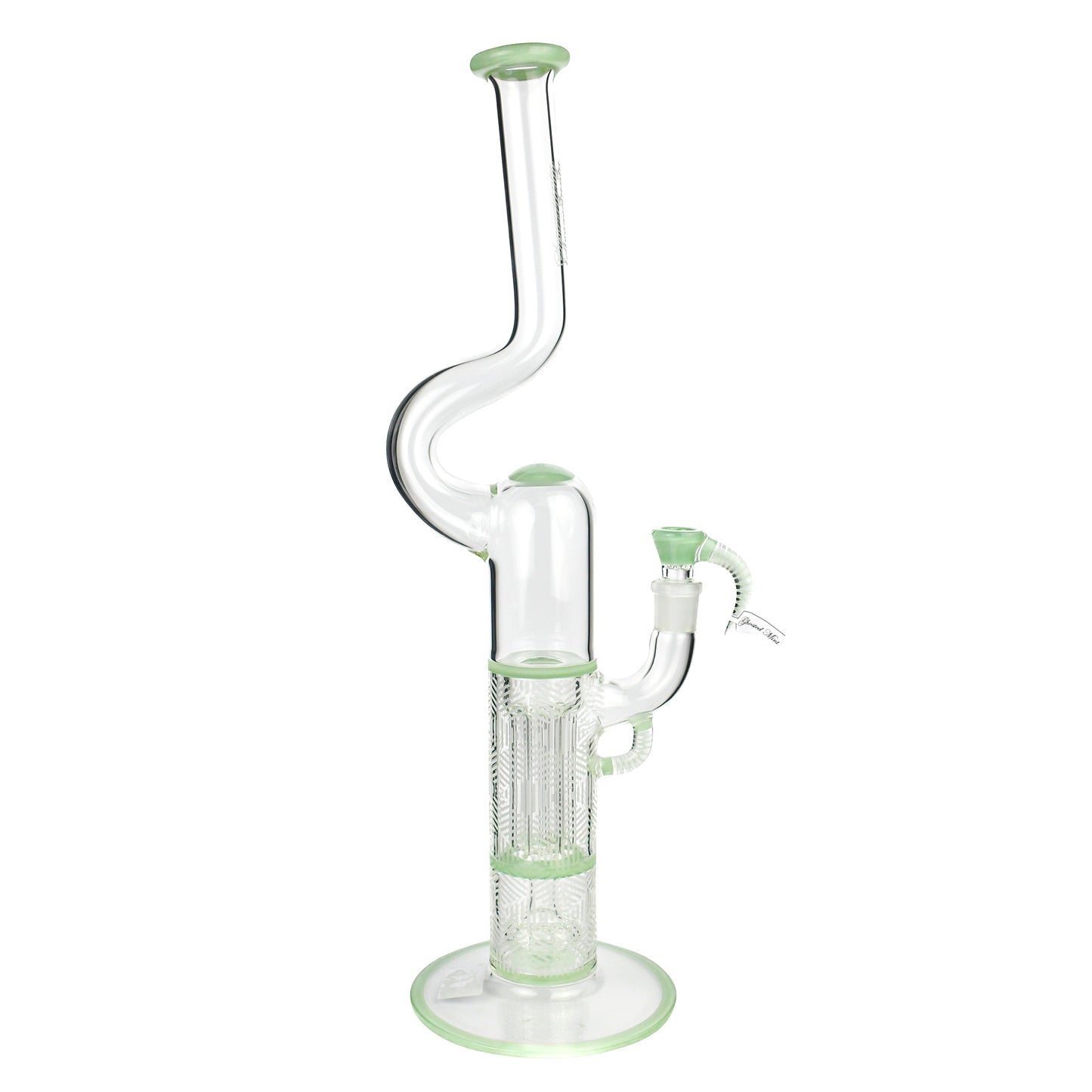 Sovereignity Peyote Pillar Natty Neck Flat Foot FA "Ghosted Mint" with Sandblast
