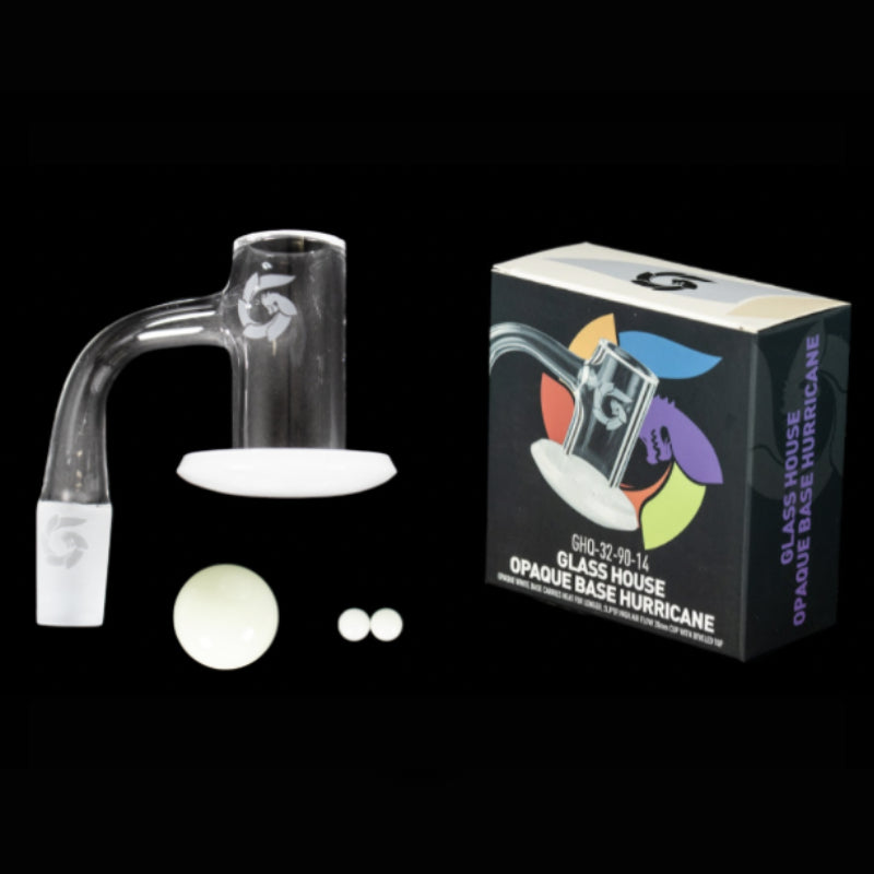 Glass House Opaque Hurricane Slurper set