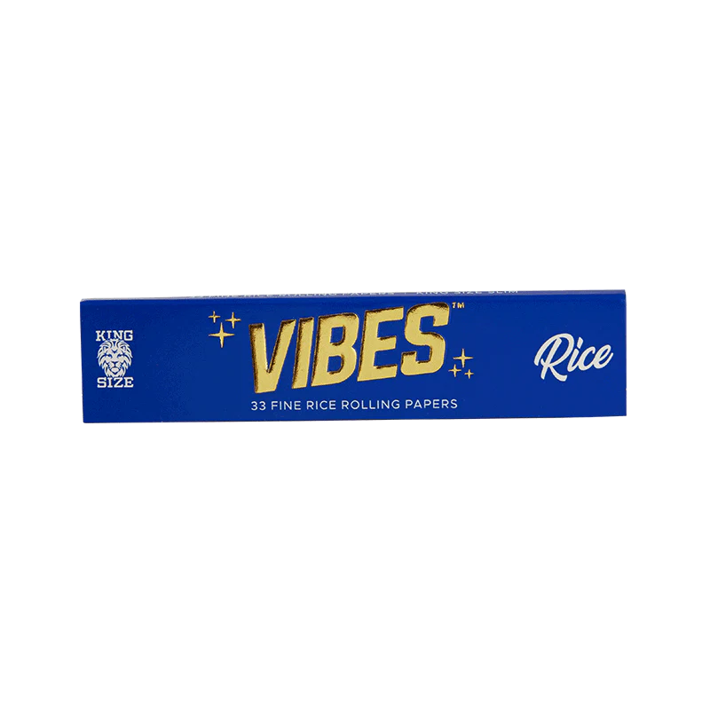 Vibes Rice King 33 Paper Booklet 24ct per Box