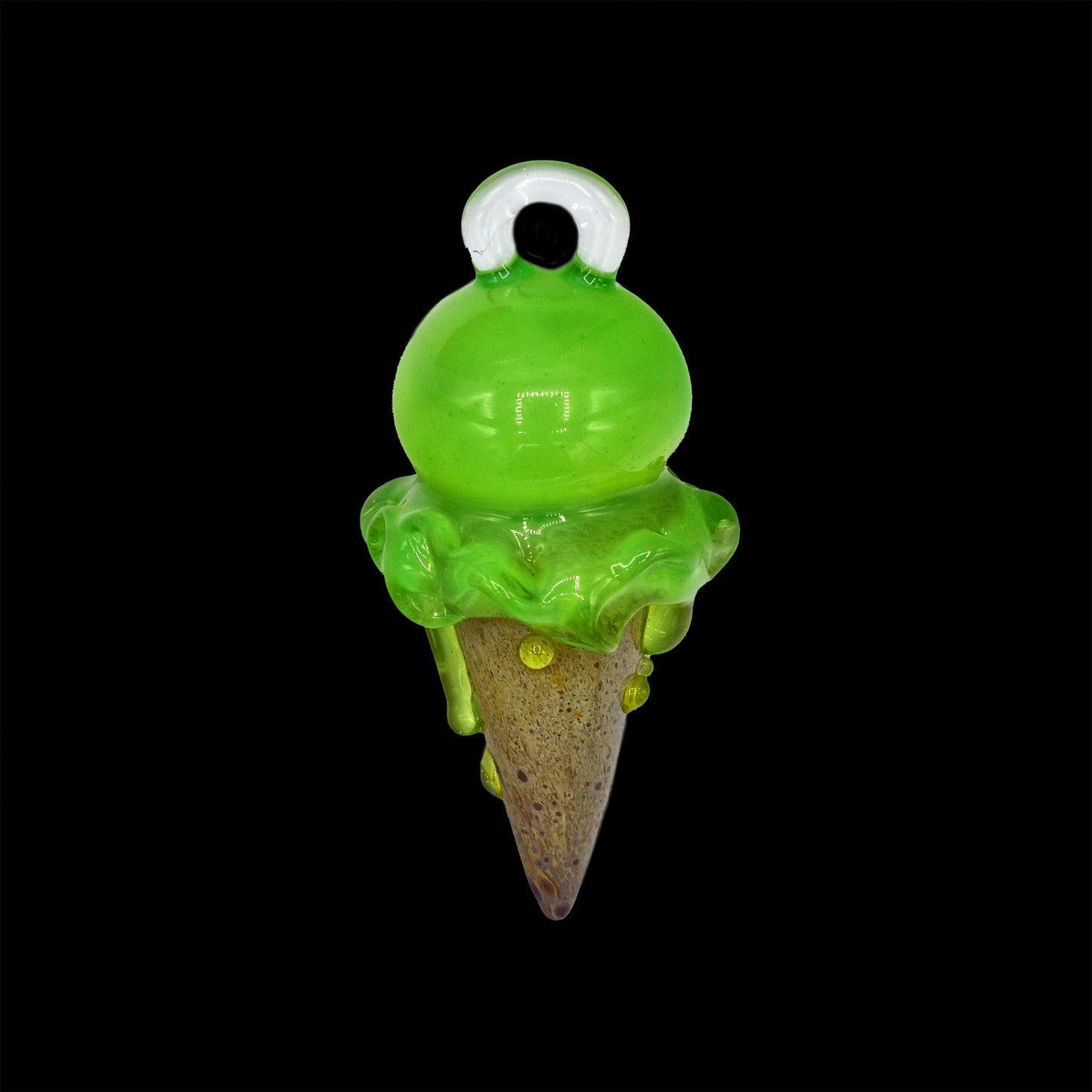 Renee Patula Green Ice Cream Pendant