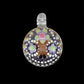 Olour Glass Skull Dotstack Pendant