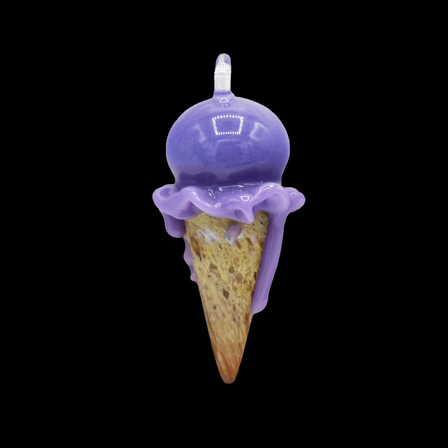 Renee Patula Blue Ice Cream Pendant