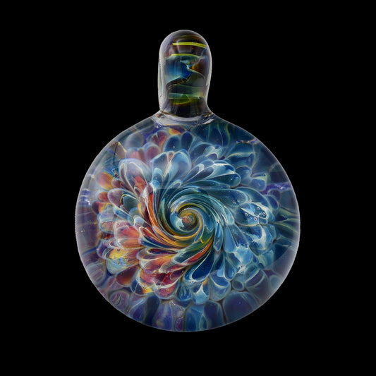 Paulie Two Fingers Color Swirl Pendant