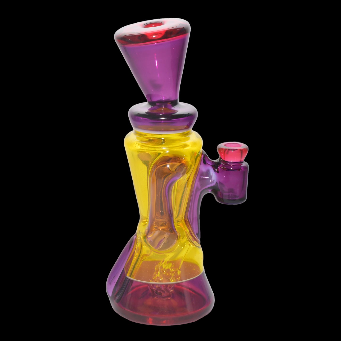 Justin Rycraft Full Size Pink and Yellow Recycler