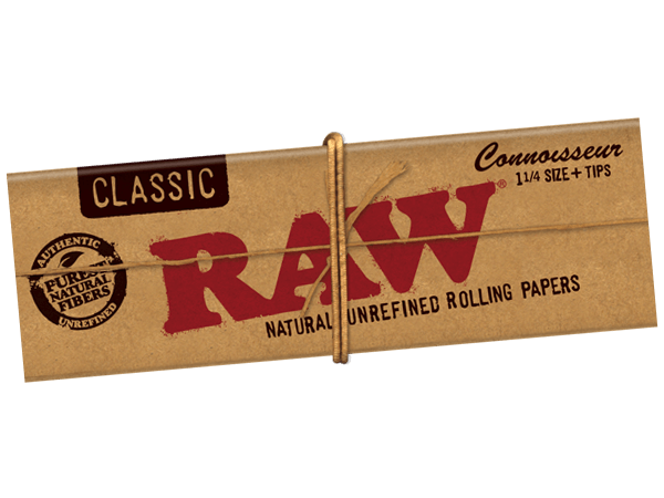 RAW Classic Connoisseur 1 1/4 - 24 Pack Box