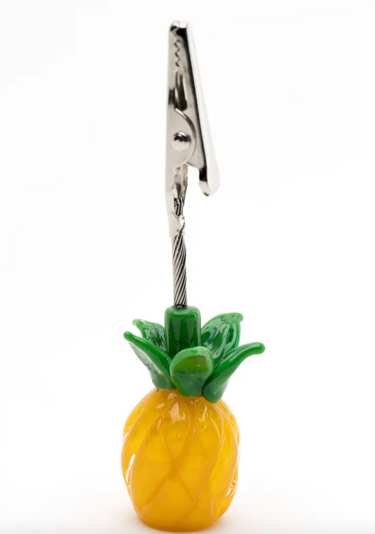 Empire Glassworks Pineapple Roach Clip