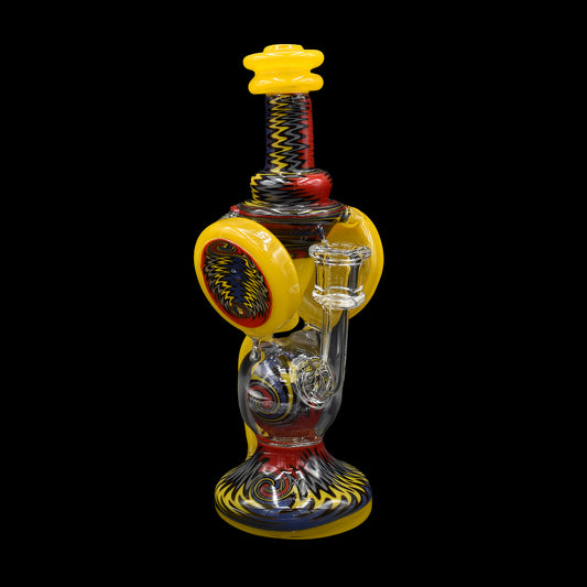 Clarkie Clark Glass Worked Recycler