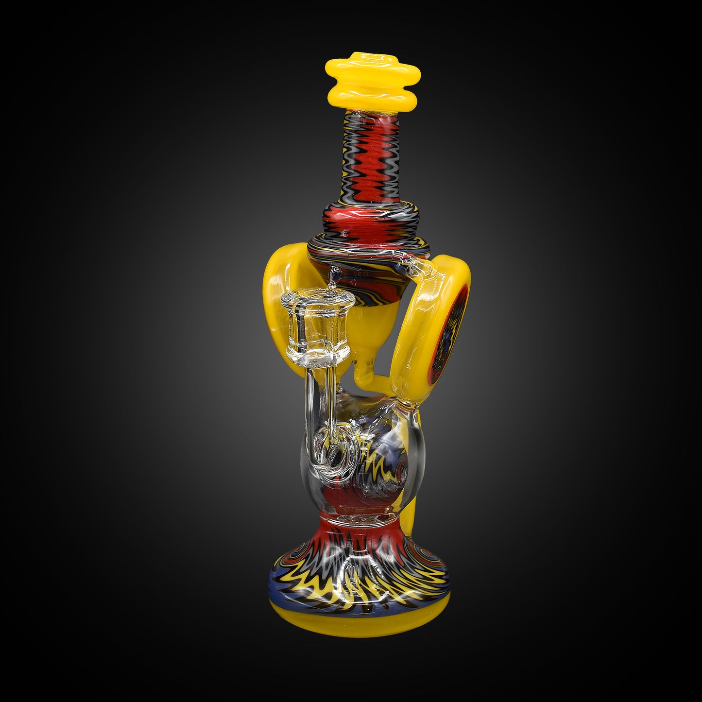 Clarkie Clark Glass Worked Recycler