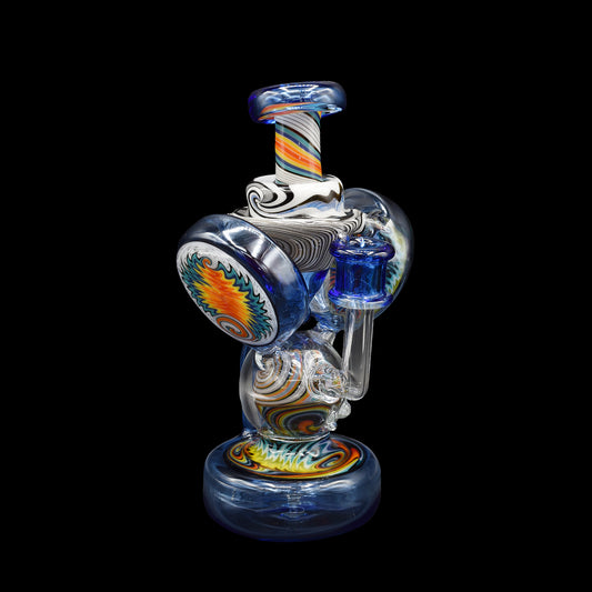 Clarkie Clark Glass Worked Recycler