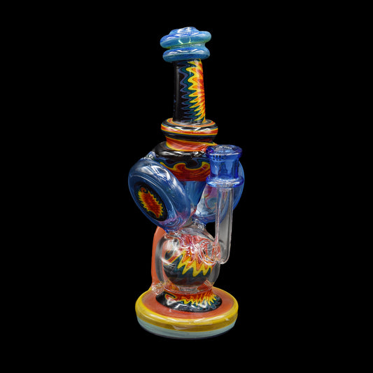 Clarkie Clark Glass Worked Recycler