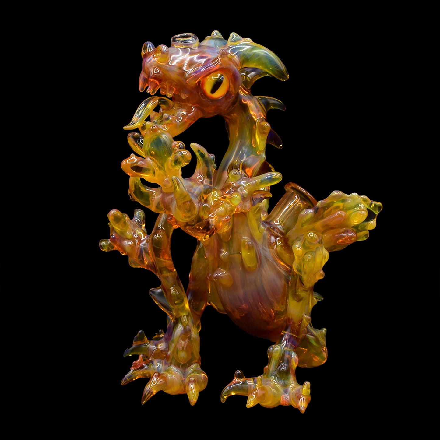 Al's Boro Creations & 23 Glass Collab Dragon