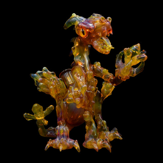 Al's Boro Creations & 23 Glass Collab Dragon